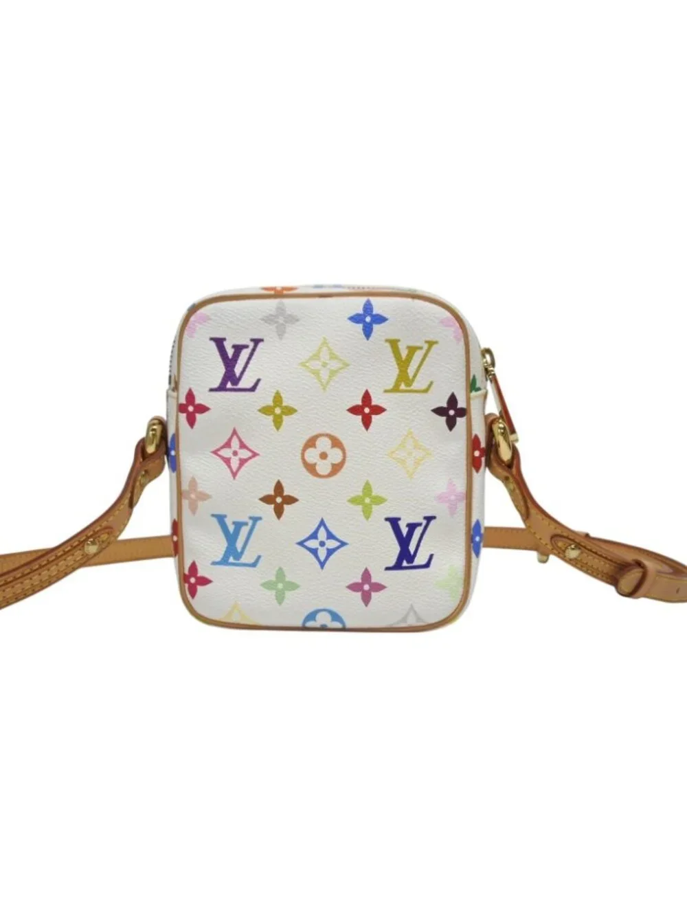 Louis Vuitton Shoulder Bag Lift Blanc Monogram Multicolor Gold